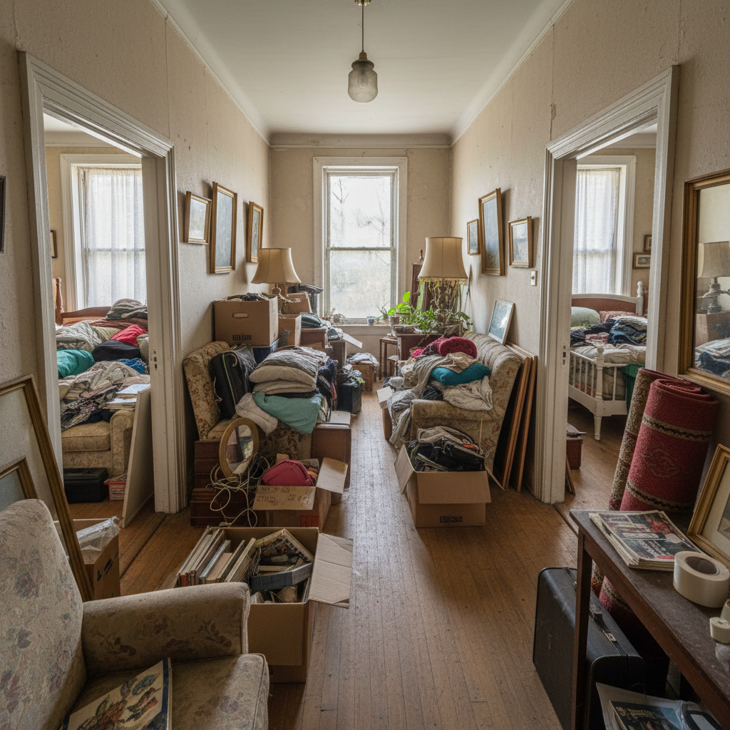 Wohnung vor der Haushaltsauflösung